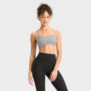 Women's Everyday Soft Light Support Strappy Sports Bra - All In Motion™ - 1 of 3