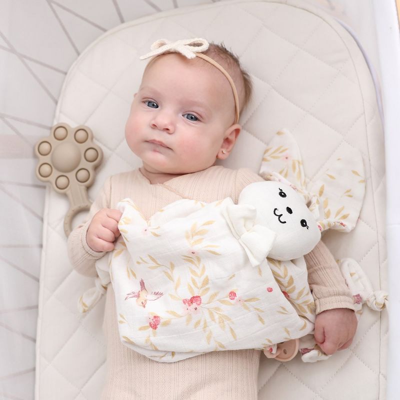 Bunny Snuggle - Soft & Durable Bunny Kids Companion Blanket, Stimulate Sensory Development, Gentle on Baby's Skin Perfect for Playtime & Cuddles, 4 of 7