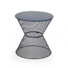 MOEPISY Patio End Table Navy - 3 of 4