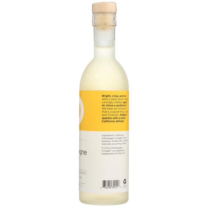 O Olive Oil & Vinegar California Citrus Champagne Vinegar - Case of 6/10.1 oz, 4 of 8