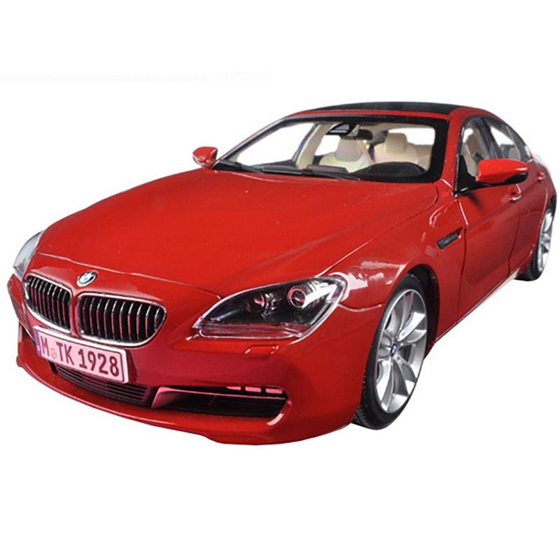 BMW 650i Gran Coupe 6 Series F06 Melbourne Red 1/18 Diecast Model Car by Paragon, 2 of 4
