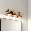 Kichler Lighting Clyde 3 - Light Vanity in  Olde Bronze - 3 of 4