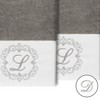 Set of 2 Monogrammed Towels  - Linum Home Textiles - 2 of 3