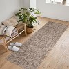 Washable Rugs for Living Room Modern Solid Area Rug Non-Slip Low Pile Bedroom Rug Soft Foldable Rug - 2 of 4