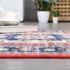 Large Area Rugs 9x12 Ultra-Soft Low Pile Living Room Rug Washable Throw Rugs Vintage Printed Floor - 3 of 4