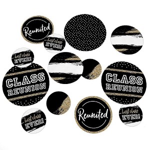 Big Dot of Happiness Reunited - School Class Reunion Party Giant Circle Confetti - Party Decorations - Large Confetti 27 Count - 1 of 4