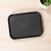 Slickblue Classic Textured Food Tray – Non-Slip Surface, Lightweight, Multipurpose for Daily Meals, Color & Size Options - 2 of 3