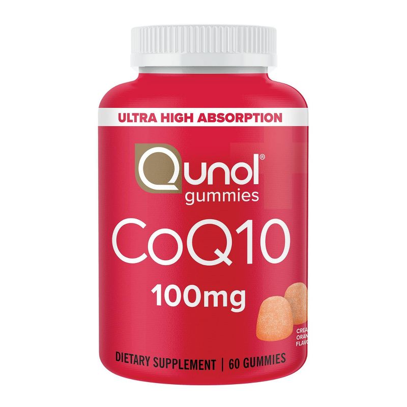 Qunol CoQ10 100mg Vitamin Vegan Gummies - 60ct, 1 of 5