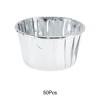 Unique Bargains Curled Rim Disposable Baking Cups Coated Baking Paper 2.56"x1.57" 50 Pcs - 4 of 4