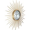 Dahlia Studios Castallia Gold 28" Round Metal Wall Clock - 4 of 4