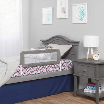 Dream On Me 3D Linen fabric and Mesh Security Bed Rail