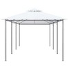 vidaXL Gazebo White Tubular steel Large UV-resistant materials Gazebo - 2 of 2