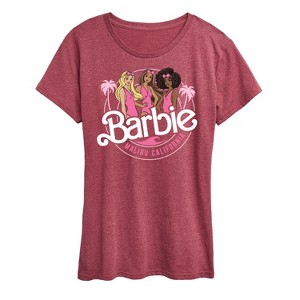 Women's - Barbie - Malibu California Short Sleeve Graphic T-Shirt - 1 of 4