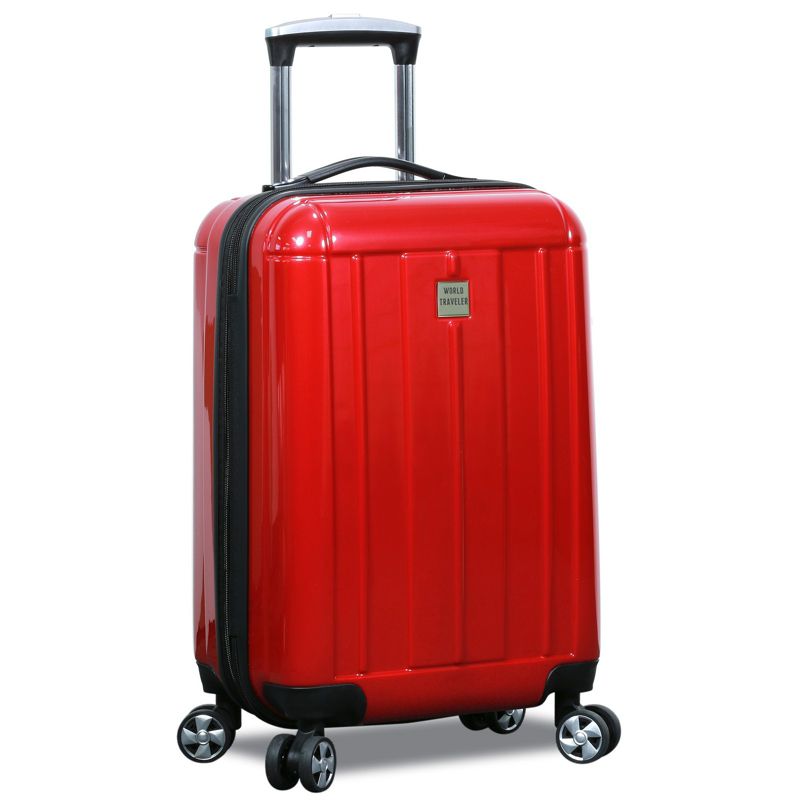 World Traveler Contour Hardside 3-Piece Spinner Luggage Set, 2 of 8