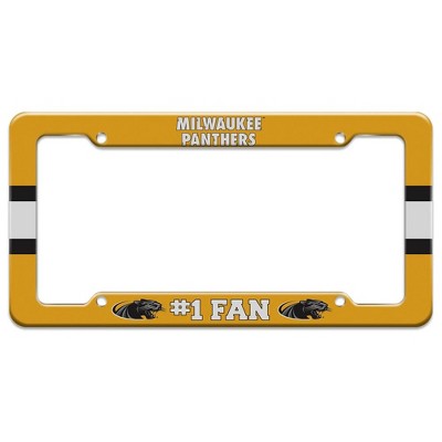 Milwaukee Panthers #1 Fan License Plate Tag Frame