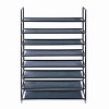SEVOBAL 8-Tier Freestanding Solid and Durable with Non-Woven Fabric Storage Shelves Portable Handles for Closet Entryway, Gray, 37.8"*4.72"*3.74" - 4 of 4