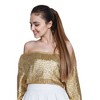Alilang Straight Ponytail Extension - 24 Inch Long Straight Wrap Around Ponytail for Women Clip Ponytail Hair Extensions Synthetic - 2 of 4