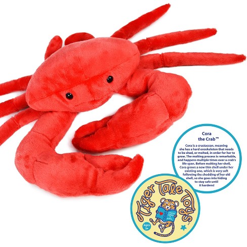 Cora The Crab - 18 Inch Stuffed Animal Plush - By Viahart - image 1 of 4