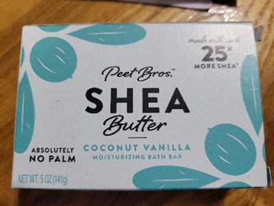 Peet Bros. Shea Butter Bar Soap - Coconut Vanilla - 5oz/2pk : Target