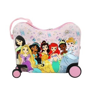 Disney Princesses Ride-On 18” Suitcase For Kids & Toddlers - 1 of 4