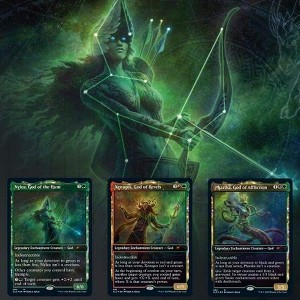 Magic The Gathering Magic: The Gathering Secret Lair: MTG Theros Stargazing Volume 5 Nylea God of The Hunt - 1 of 2