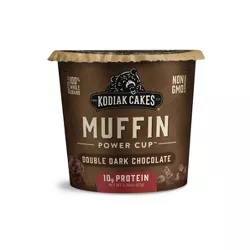 Kodiak Cakes Protein-Packed Single-Serve Muffin Cup Double Dark Chocolate - 2.36oz