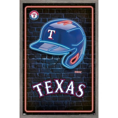 Trends International Mlb Texas Rangers - Corey Seager 23 Framed Wall Poster  Prints Barnwood Framed Version 14.725 X 22.375 : Target