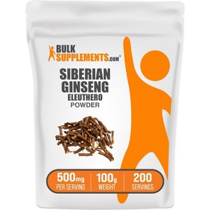 BulkSupplements Eleuthero Powder (Siberian Ginseng) - 1 of 4