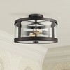Generation Lighting Harrow 15" Oil Rubbed Bronze 2-Light Ceiling Light - 2 of 3