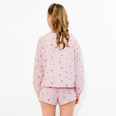 Женские куртки Wild Fable Women's Zip Track Jacket - Wild Fable™ Pink Floral M — фото 2