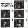 Wine Bar Cabinet with Detachable Wine Rack, Coffee Bar Cabinet with Glass Holders, Adjustable Shelves - 4 of 4