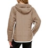 Imily Bela Womens Oversized Puffer Pullover Jacket Quilted Color Block Puffy Hooded Coat Fall Hoodies Outerwear with Pockets - 4 of 4