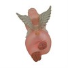 Kurt Adler Noble Gems Glass Ornament for Christmas Tree, Flying Pig with Wings - 3 of 4