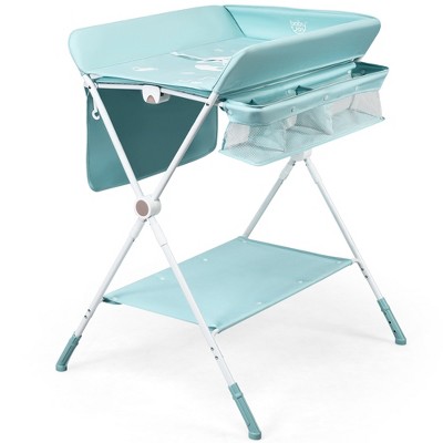 Costway Baby Changing Table Folding Infant Diaper Station Nursery ...