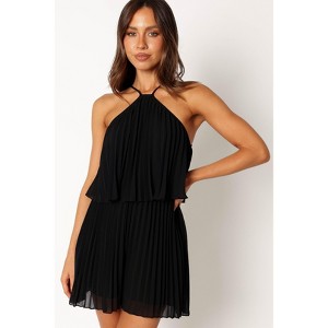 Petal and Pup Womens Magnolia Pleat Romper - 1 of 4