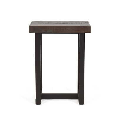 Set of 2 Jennings Live Edge Counter Height Barstools Cherry/Black - Steve Silver