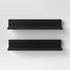 (Set of 2) 15" Picture Ledge wall Shelf with Adhesive - Room Essentials™ - 3 of 4