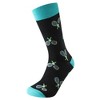 Men's Black And Blue Color Tennis Novelty Socks - 2 of 3