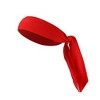 Unique Bargains Adjustable Soft Sweat Wicking Tennis Tie Headband Sweatband for Men Women 2 Pcs - 3 of 4