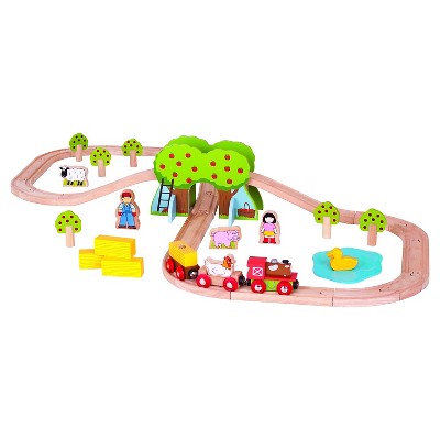 bigjigs figure of eight train set