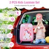 Infans 2PC Kids Carry On Luggage Set 12" Backpack and 16" Rolling Suitcase for Travel - image 3 of 4