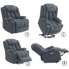 NicBex Chenille Lift Recliner Chair,Massage Chairs with Massage and Lumbar Heating,Modern Living Room Chair,Reclining Chairs for Living Room - 4 of 4