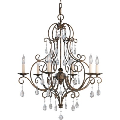 Generation Lighting Chateau Mocha Bronze Crystal Chandelier