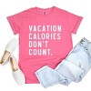 Simply Sage Market Vacation Calories Don't Count Garment Dyed Tee - 3 of 4