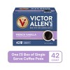 Victor Allen's Coffee French Vanilla Flavored Coffee, Medium Roast, 42 Count, Single Serve Coffee Pods for Keurig K-Cup Brewers - 3 of 4