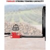 2 inch Forklift Trailer Hitch Receiver for Dual Pallet Forks, 7000 lbs Towing Capacity ,Double Hole, Red - 2 of 4