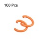 Unique Bargains Carbon Steel DIY Crafts Jewelry Making Open Connector Jump Rings 100 Pcs - 3 of 4