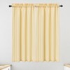 Waffle Weave Waterproof Small Curtain - Decorative Window Cover. Water-Resistant, Easy to Clean & Ideal for Kitchen, Bathroom, RV or Small Spaces - 4 of 4