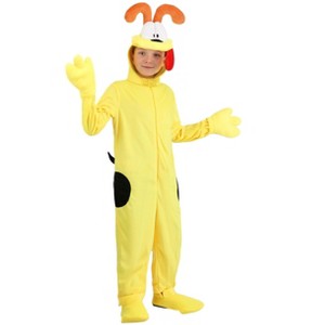 HalloweenCostumes.com Kid's Garfield Odie the Dog Halloween Costume for Playful Mischief and Laughter - 1 of 4