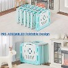 AMERLIFE Baby Playpen, Upgraded Portable Foldable Baby Fence with Game Panel and Safety Gate - 3 of 4